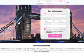 UK Online Personals Homepage Image